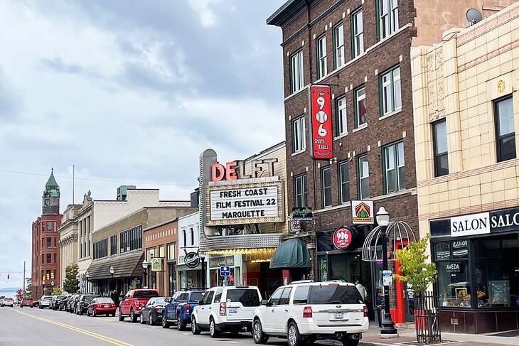 downtown marquette