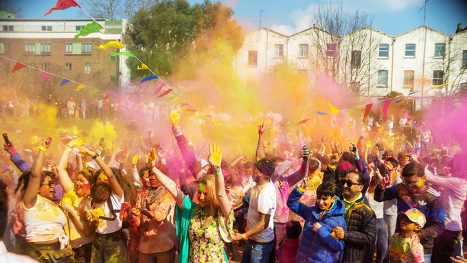 How to celebrate Holi in London in March, at its best